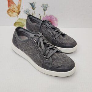 TRAQ by Alegria Women's Size 41 US 11 Gray Lace up Casual Sneakers